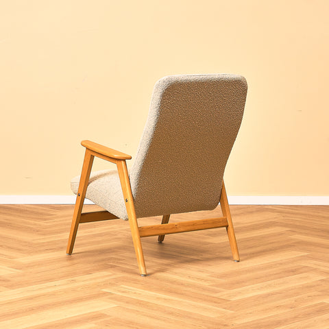 Swedish armchairs in solid beech