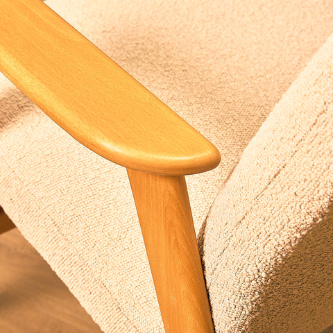 Swedish armchairs in solid beech