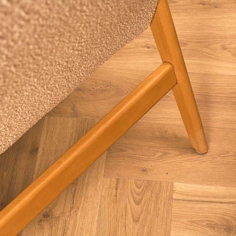 Swedish armchairs in solid beech