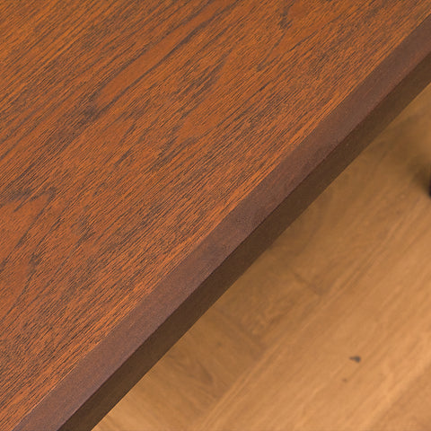 Danish coffee table in teak and walnut