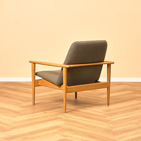 Swedish Oak Lounge Armchair