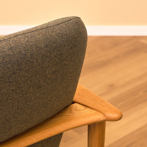 Swedish Oak Lounge Armchair