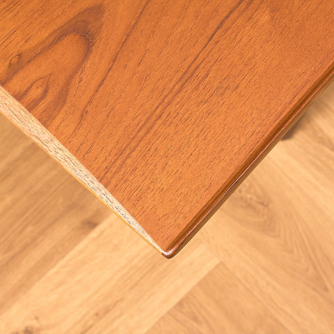 Danish coffee table in teak and walnut