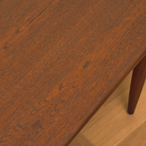 Swedish coffee table in teak and walnut
