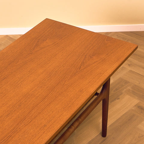 Danish coffee table in teak by Trioh Mobler