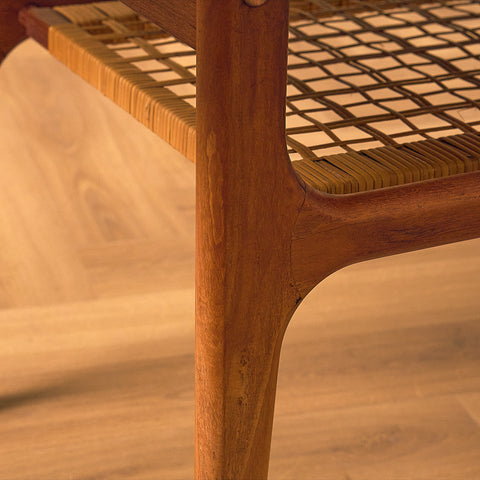 Danish coffee table in teak by Trioh Mobler