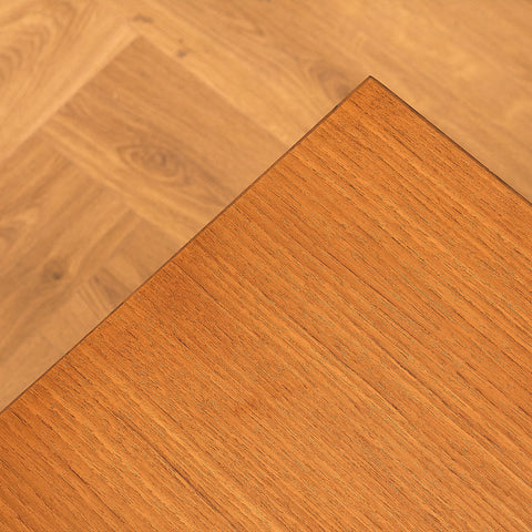 Swedish side table in teak