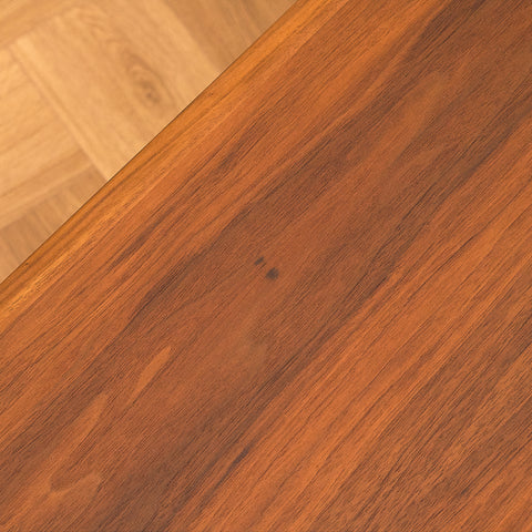 Swedish side table in walnut