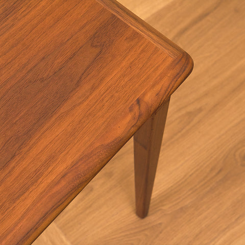 Swedish side table in walnut