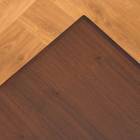 Danish side table in Santos rosewood by Kvalitet Form Funktion