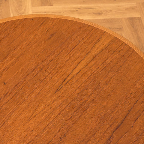 Swedish coffee table in teak and oak