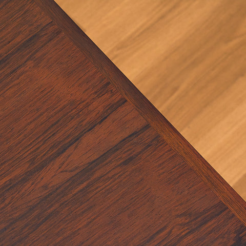 Danish side table in Santos rosewood