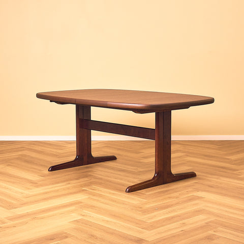 Skovby Mahogany Dining Table