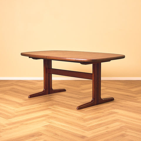 Skovby Mahogany Extendable Dining Table