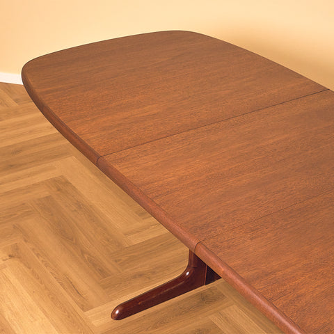 Skovby Mahogany Extendable Dining Table