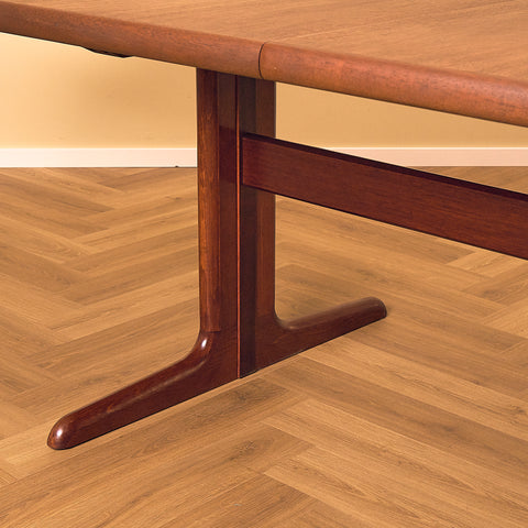 Skovby Mahogany Extendable Dining Table