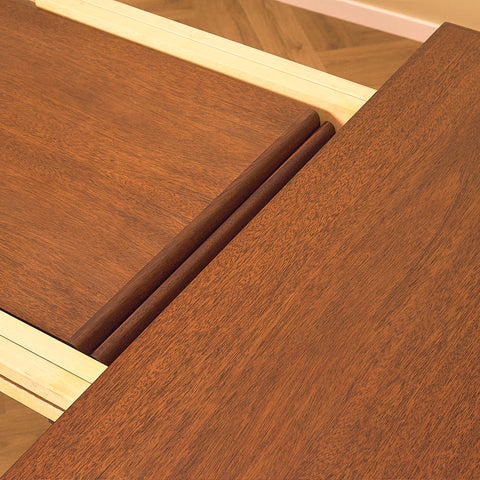 Skovby Mahogany Extendable Dining Table