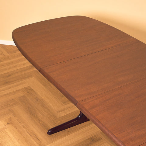 Skovby Mahogany Dining Table with Two Leaves