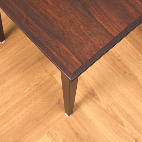 Danish set of nest of tables in Santos rosewood by Kvalitet Form Funktion