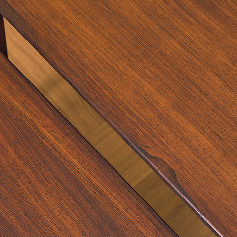 Danish set of nest of tables in Santos rosewood by Kvalitet Form Funktion