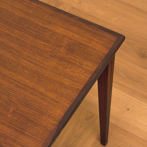 Danish set of nest of tables in Santos rosewood by Kvalitet Form Funktion
