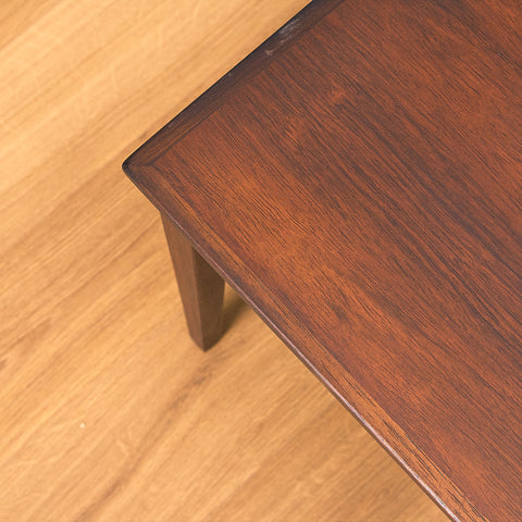 Danish set of nest of tables in Santos rosewood by Kvalitet Form Funktion