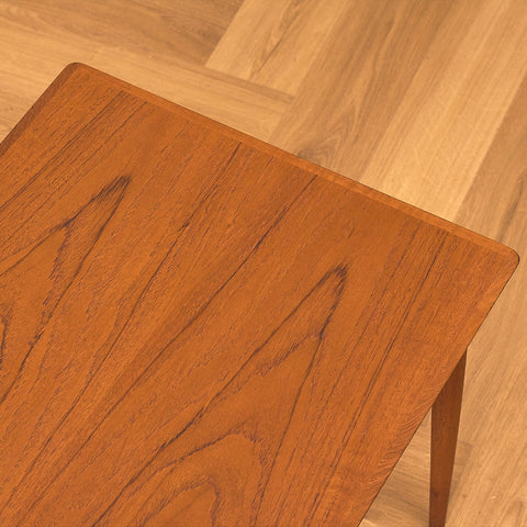 Swedish side table in teak