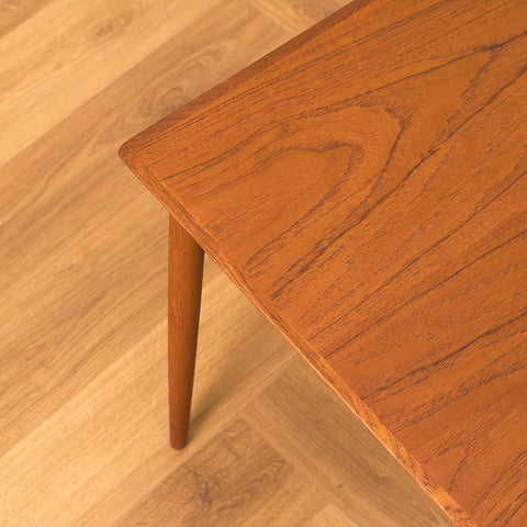 Swedish side table in teak