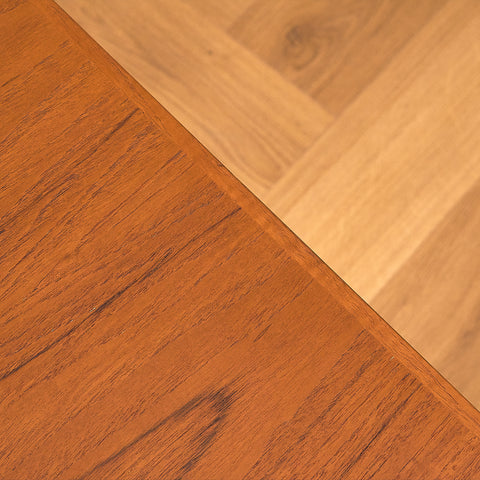 Swedish side table in teak