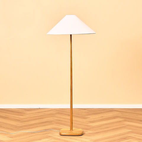 Swedish Oak Floor Lamp