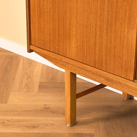 Swedish sideboard in teak and beech