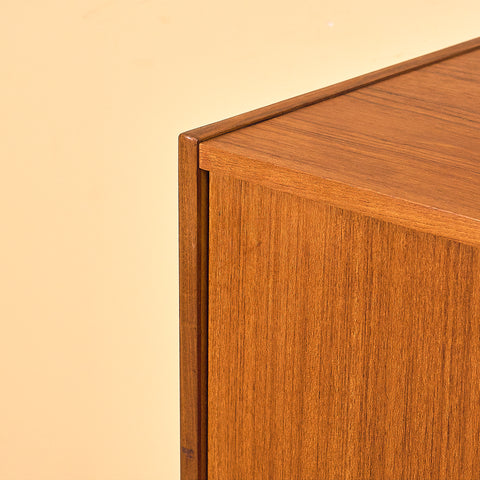 Swedish sideboard in teak and beech