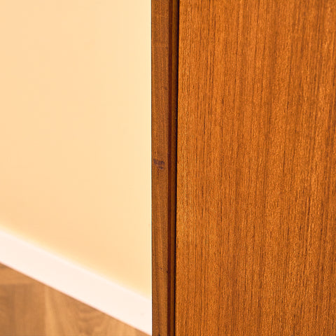 Swedish sideboard in teak and beech