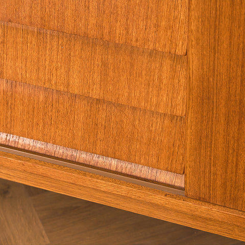 Swedish sideboard in teak and beech
