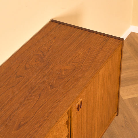 Swedish sideboard in teak and beech