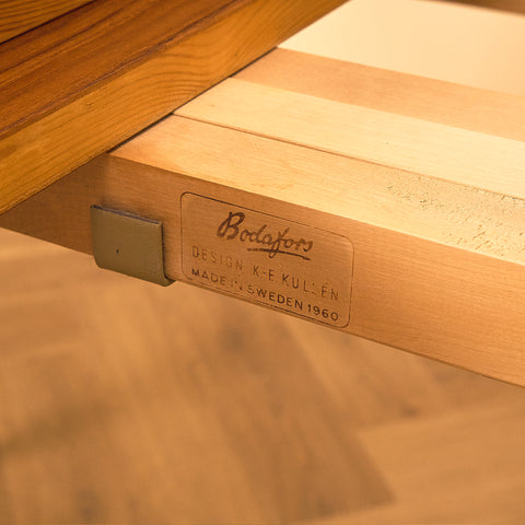 K.-E. Kullén Teak Dining Table for Bodafors