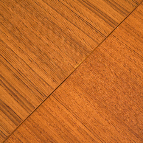 Swedish rectangular dining table in teak