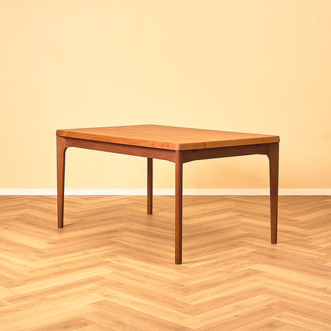 Danish dining table in teak by Henning Kjærnulf for Vejle