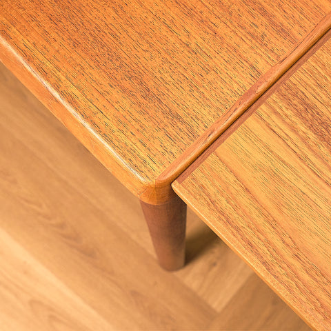 Danish dining table in teak by Henning Kjærnulf for Vejle