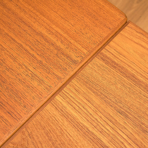 Danish dining table in teak by Henning Kjærnulf for Vejle