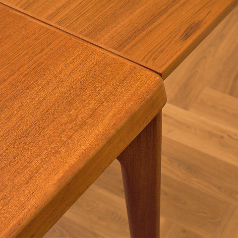 Danish dining table in teak by Henning Kjærnulf for Vejle