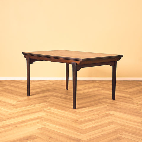 Danish dining table in Santos rosewood