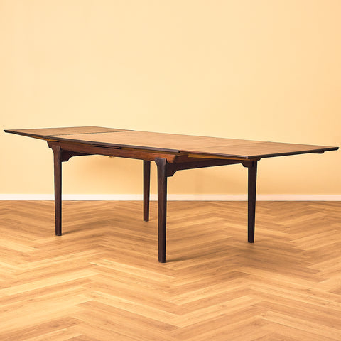 Danish dining table in Santos rosewood
