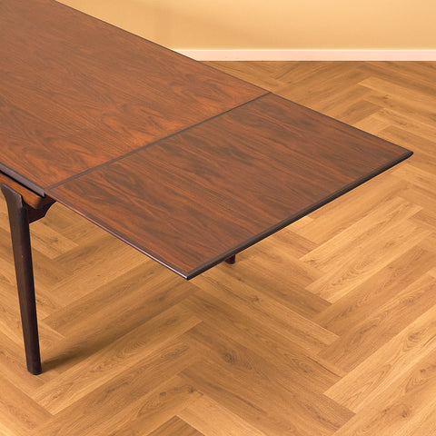 Danish dining table in Santos rosewood