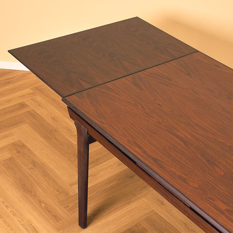 Danish dining table in Santos rosewood