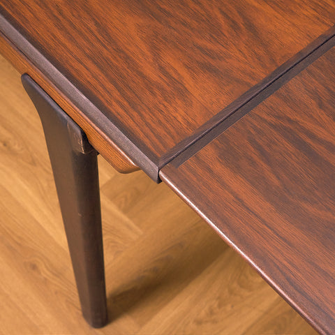 Danish dining table in Santos rosewood
