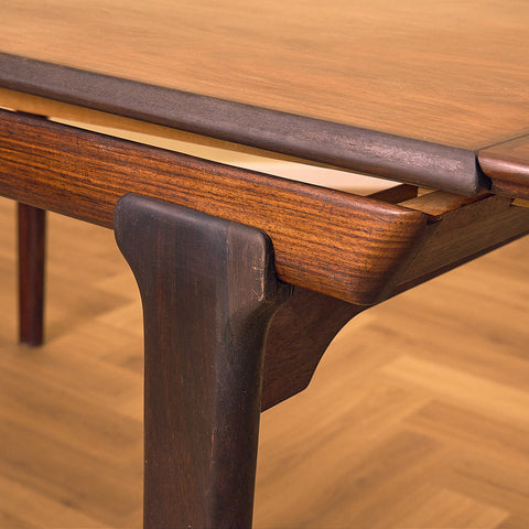 Danish dining table in Santos rosewood