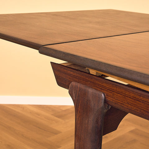Danish dining table in Santos rosewood