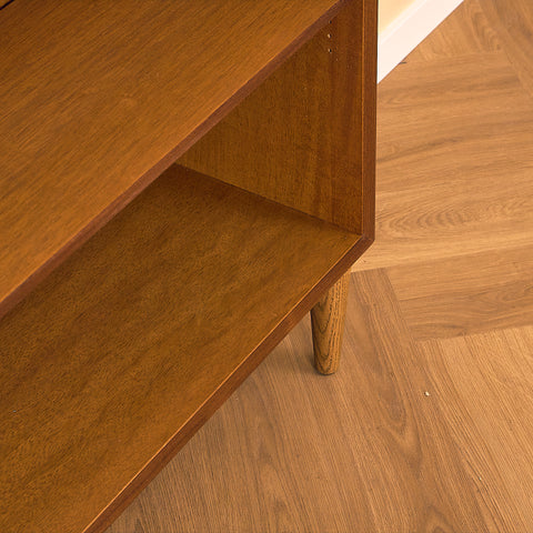 Swedish bookshelf in teak by Johannesborgs Möbelfabrik AB