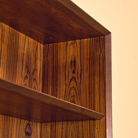 Danish bookshelf in Santos rosewood